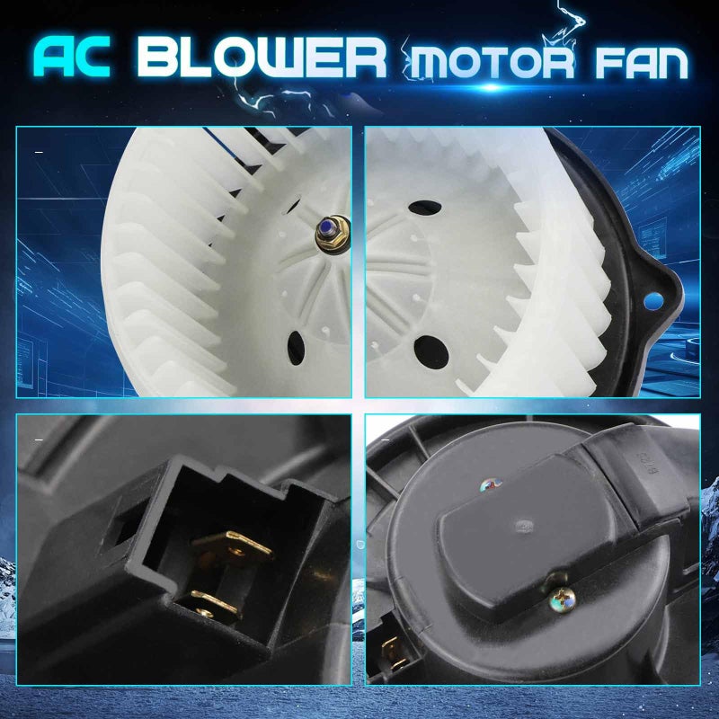 ILONPA 5096255AA 5096256AA Replacement Heater Blower Motor with Fan for 2002-2008 Dodge Ram 1500 2500 3500, 2002-2004 Grand Cherokee 5012701AB 615-00649 615-00635 615-0629 - Image 5